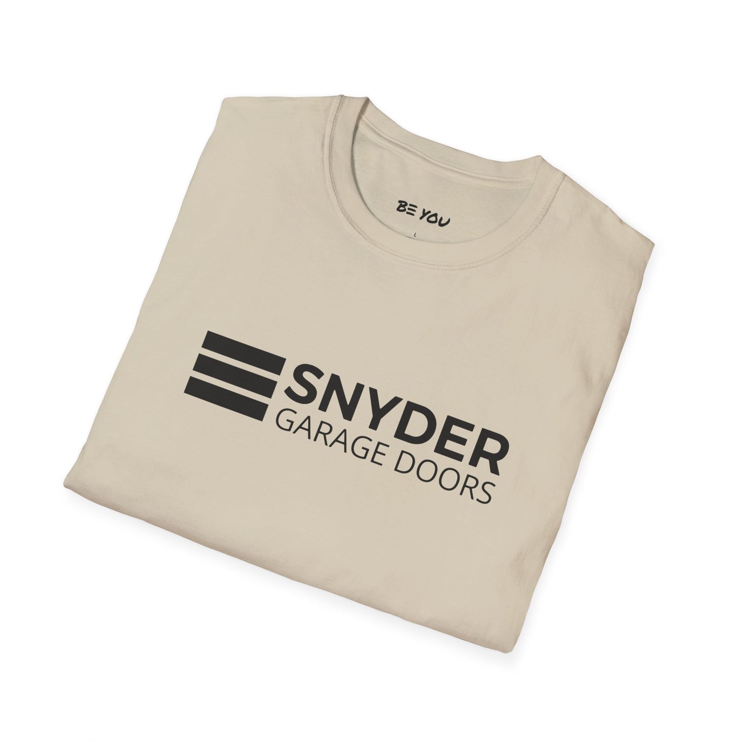 B/W Logo - SGD/3-Bars/BE YOU - Unisex Softstyle T-Shirt