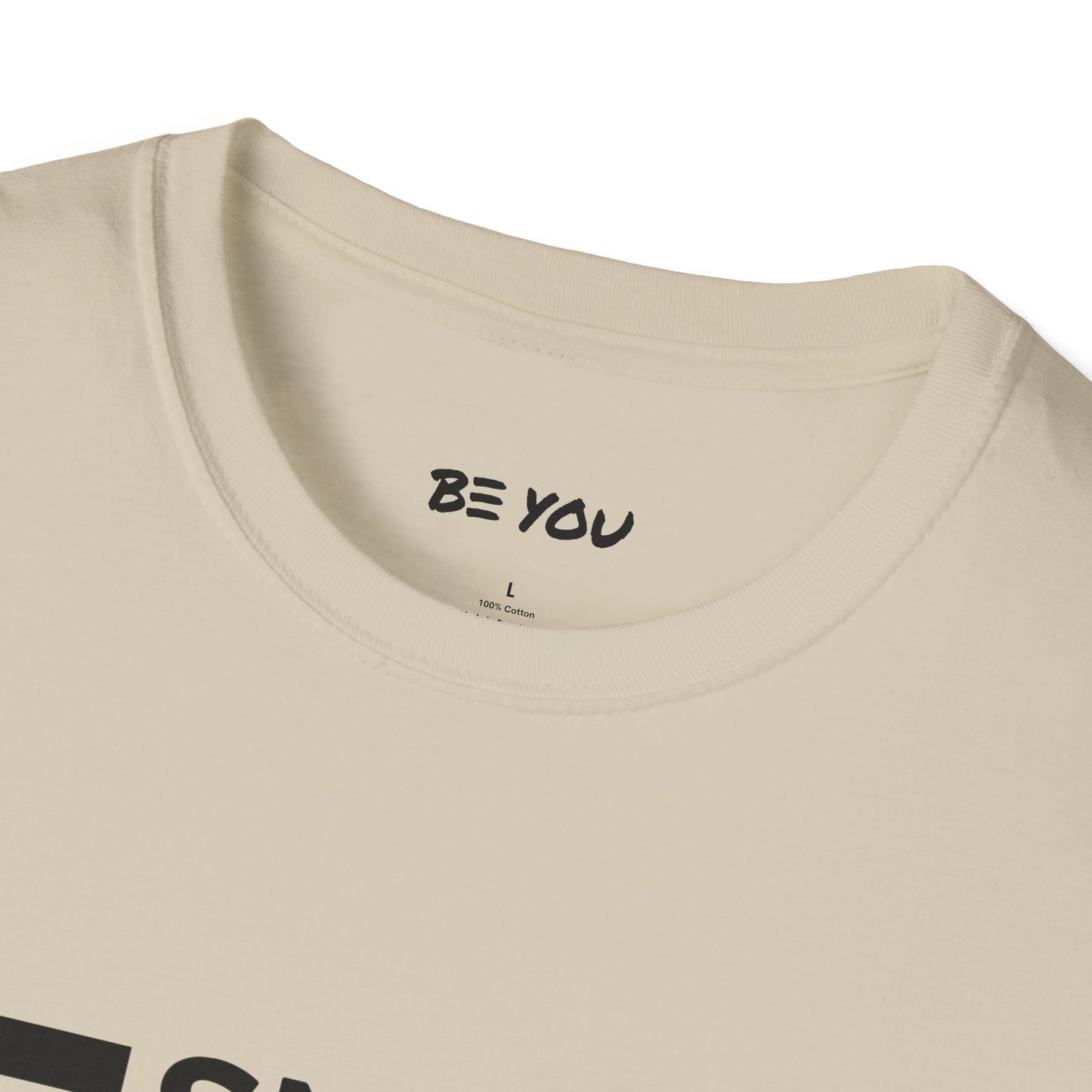 B/W Logo - SGD/3-Bars/BE YOU - Unisex Softstyle T-Shirt