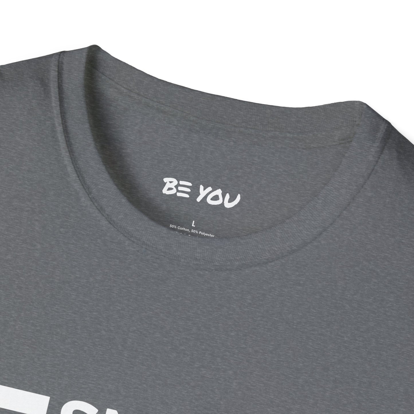 B/W Logo - SGD/3-Bars/BE YOU - Unisex Softstyle T-Shirt