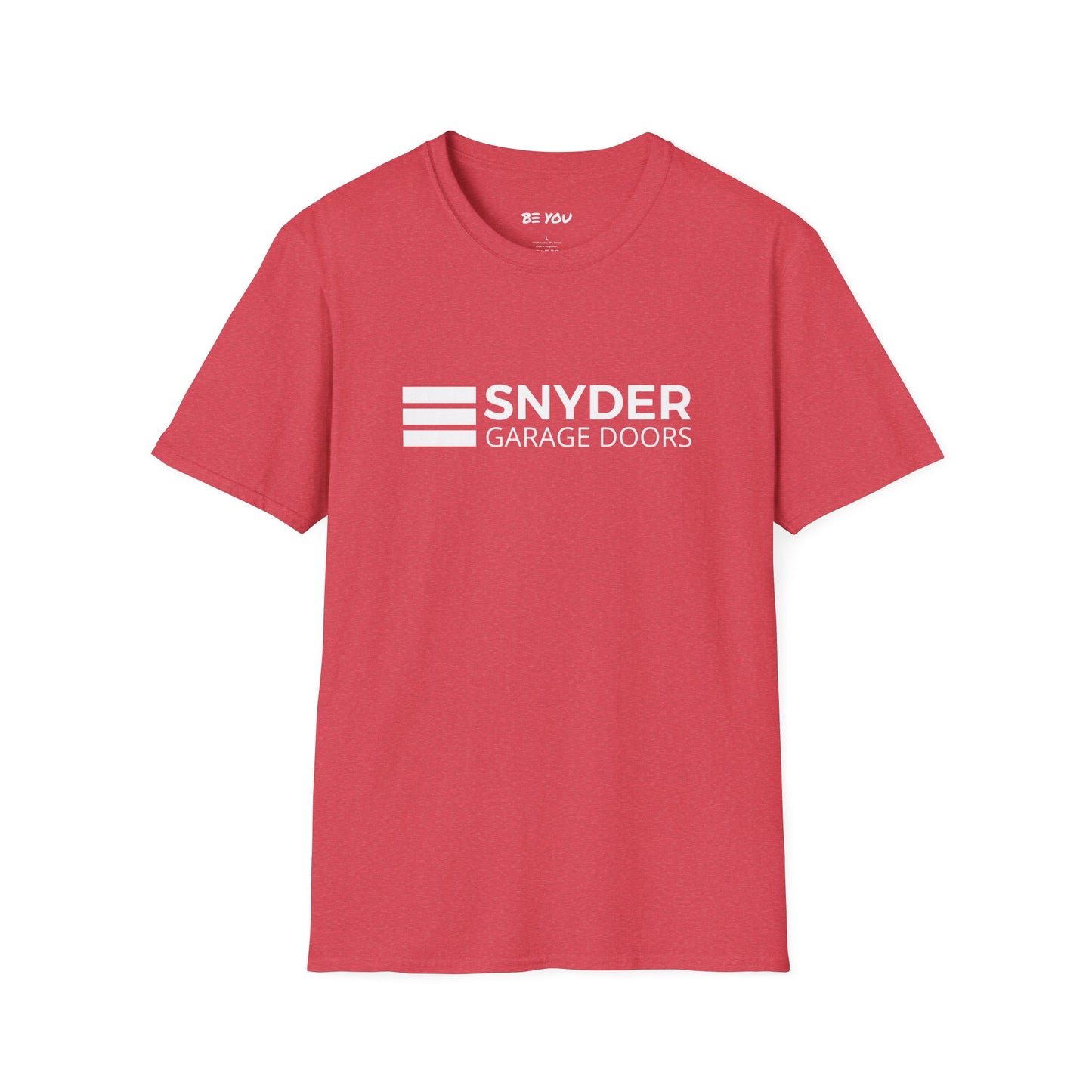 B/W Logo - SGD/3-Bars/BE YOU - Unisex Softstyle T-Shirt
