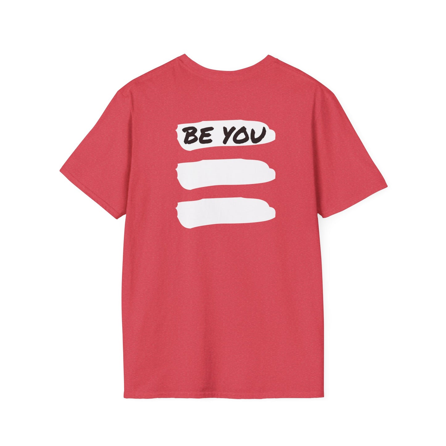 B/W Logo - SGD/3-Bars/BE YOU - Unisex Softstyle T-Shirt