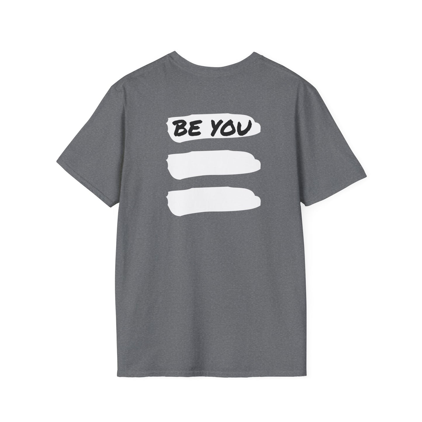 B/W Logo - SGD/3-Bars/BE YOU - Unisex Softstyle T-Shirt