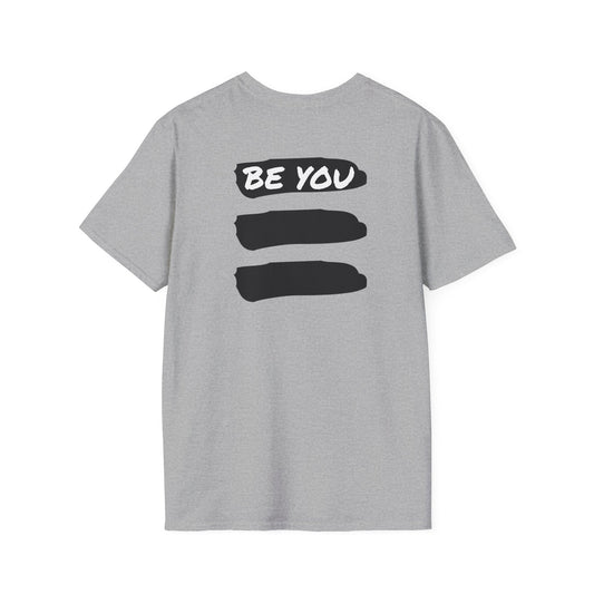 B/W Logo - SGD/3-Bars/BE YOU - Unisex Softstyle T-Shirt