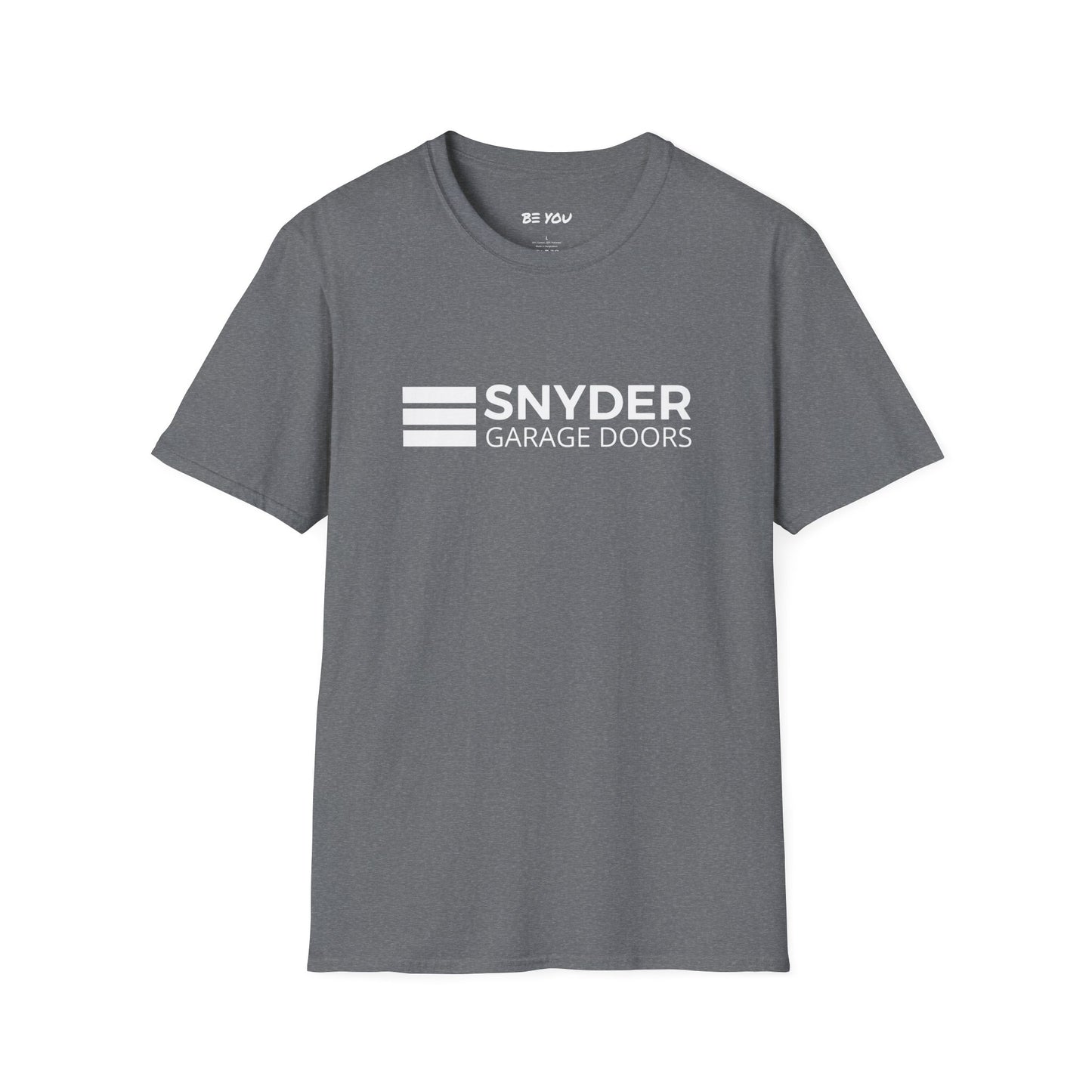 B/W Logo - SGD/3-Bars/BE YOU - Unisex Softstyle T-Shirt