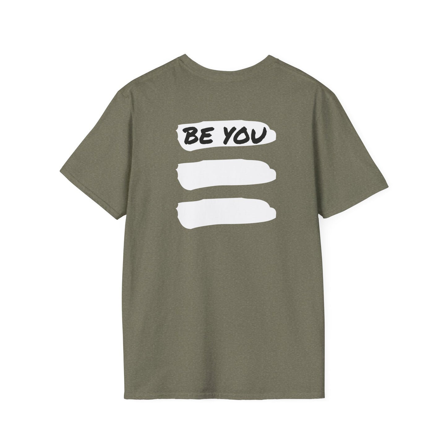 B/W Logo - SGD/3-Bars/BE YOU - Unisex Softstyle T-Shirt
