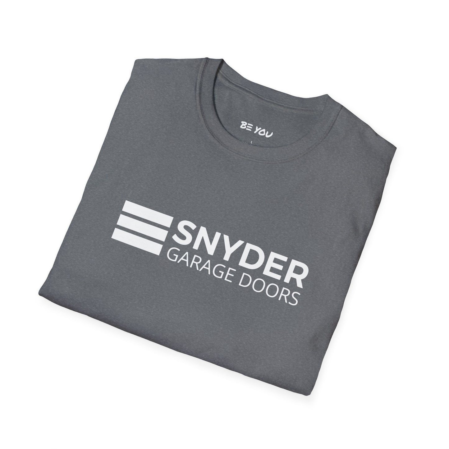 B/W Logo - SGD/3-Bars/BE YOU - Unisex Softstyle T-Shirt