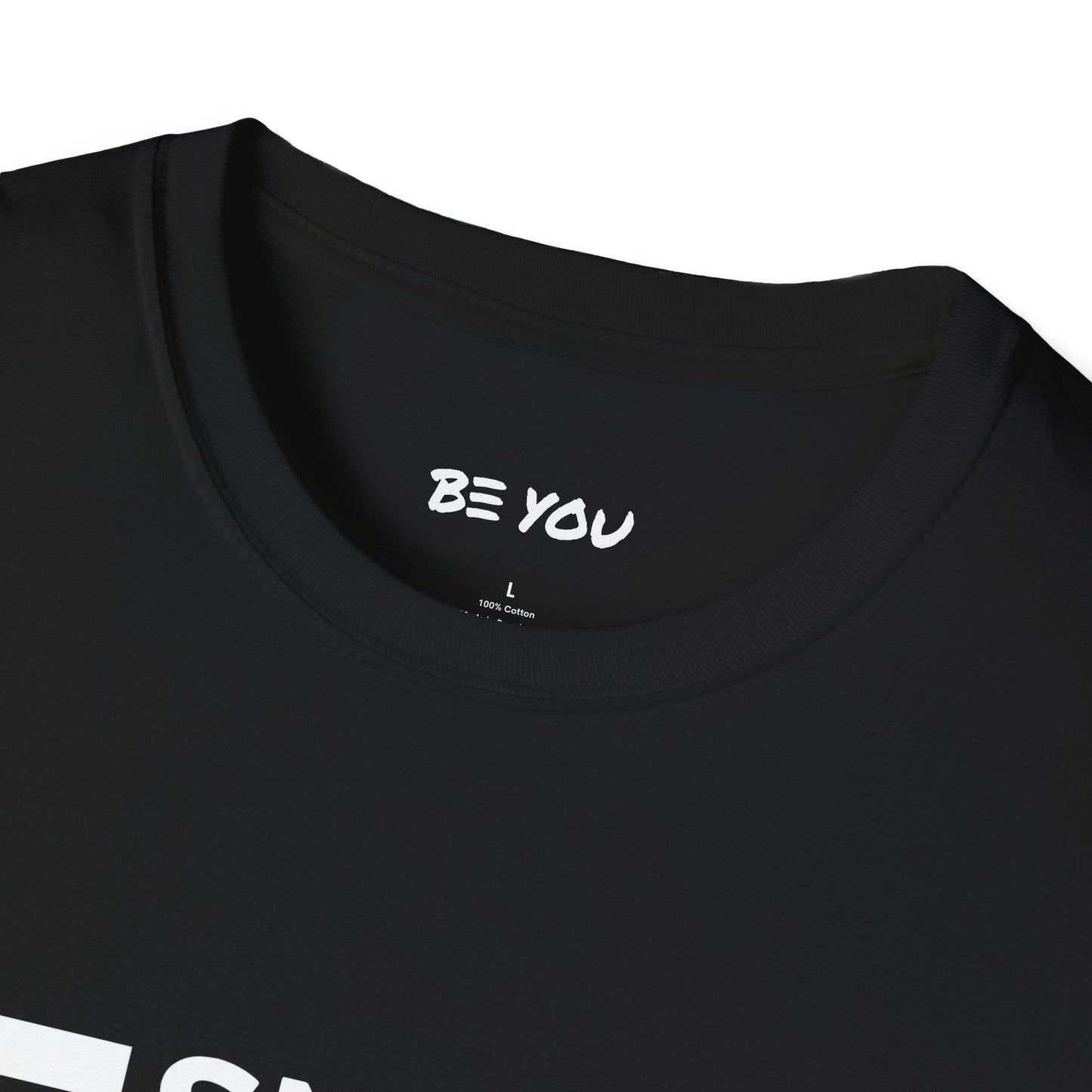 B/W Logo - SGD/3-Bars/BE YOU - Unisex Softstyle T-Shirt