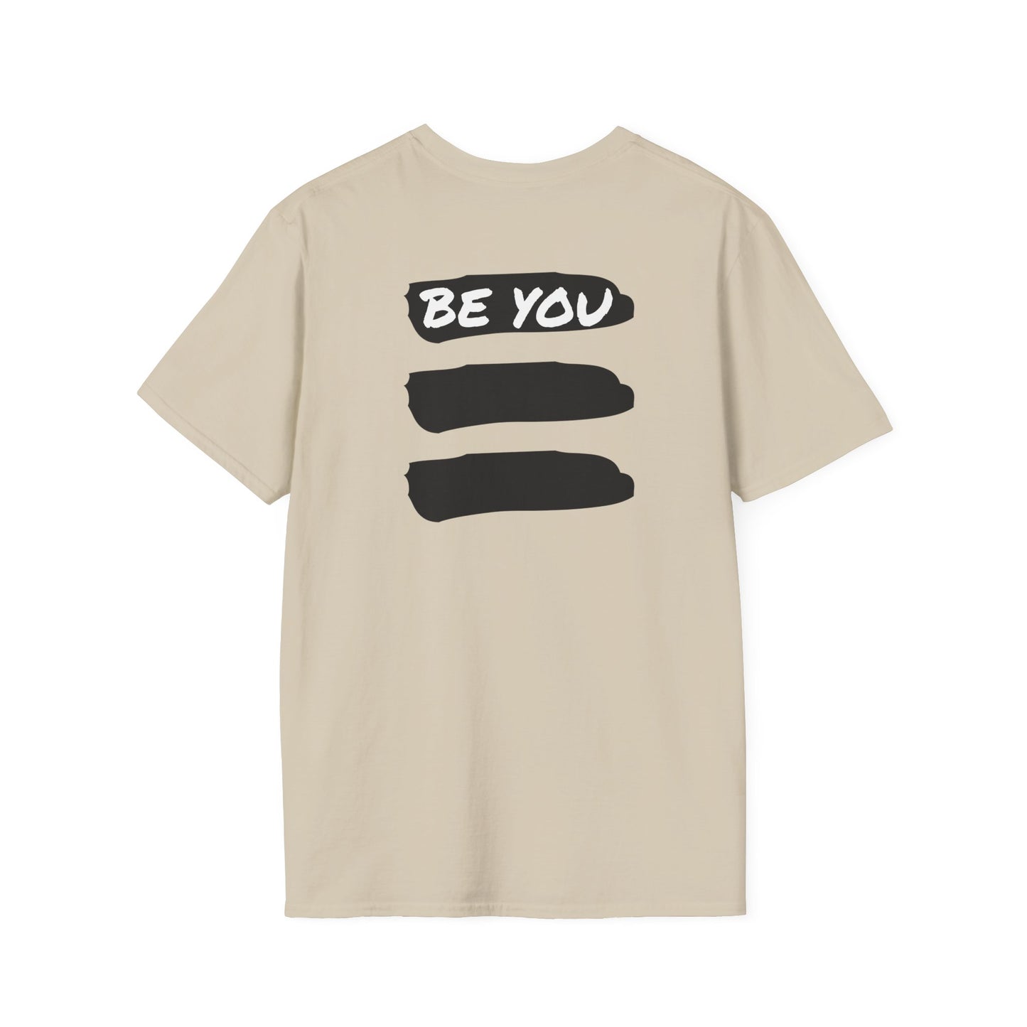 B/W Logo - SGD/3-Bars/BE YOU - Unisex Softstyle T-Shirt
