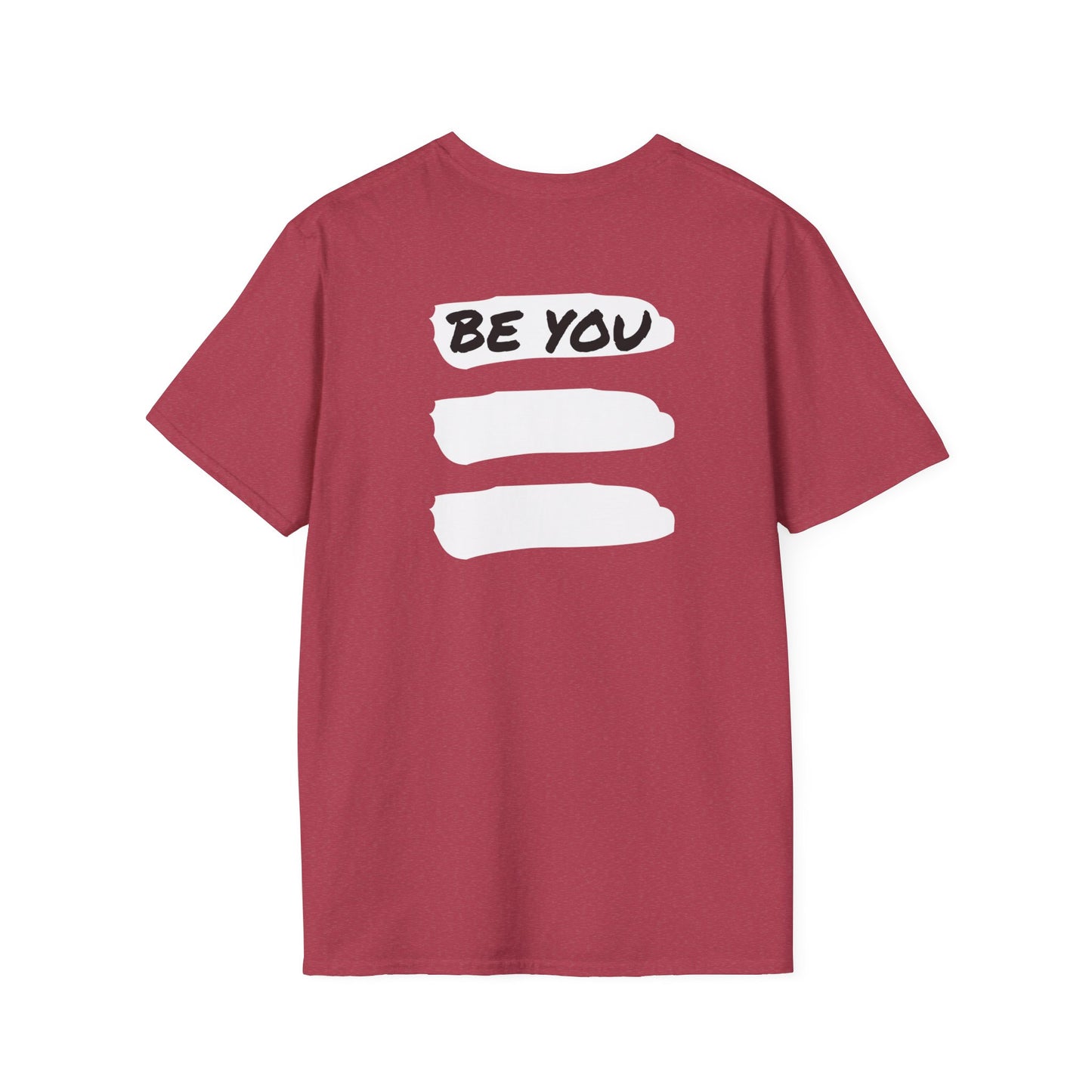 B/W Logo - SGD/3-Bars/BE YOU - Unisex Softstyle T-Shirt