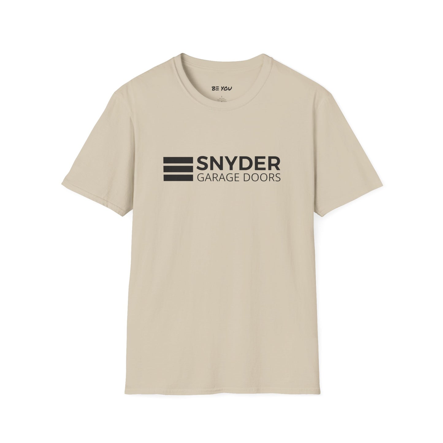 B/W Logo - SGD/3-Bars/BE YOU - Unisex Softstyle T-Shirt