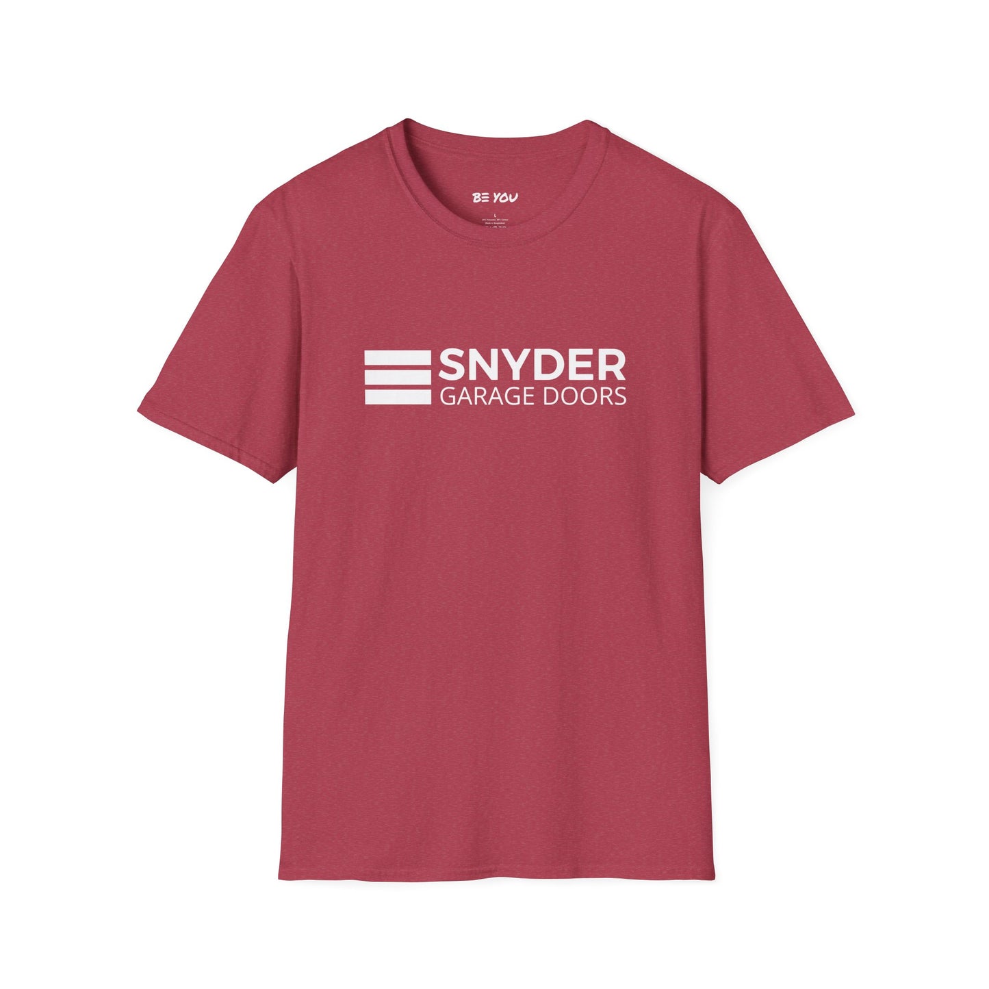 B/W Logo - SGD/3-Bars/BE YOU - Unisex Softstyle T-Shirt