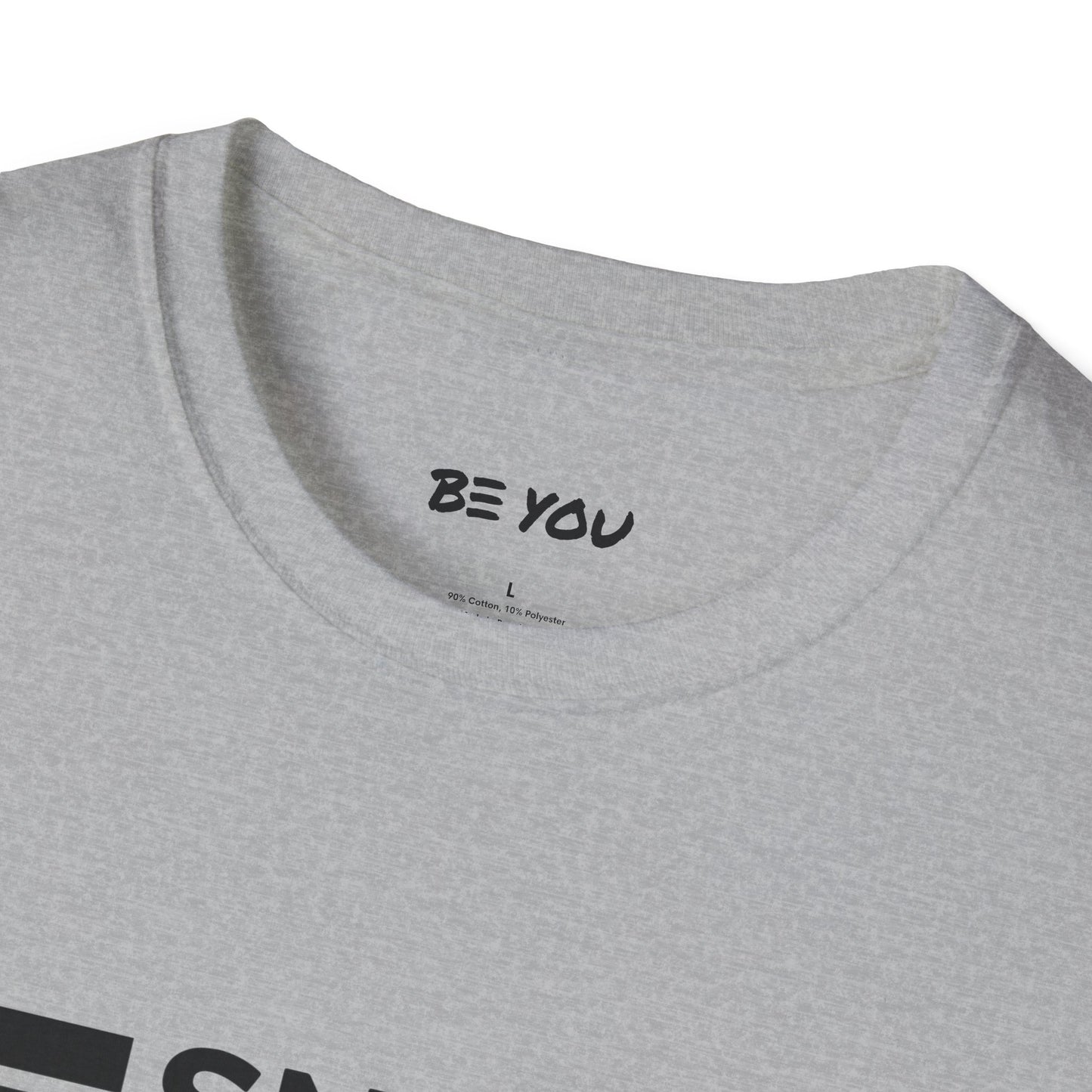 B/W Logo - SGD/3-Bars/BE YOU - Unisex Softstyle T-Shirt