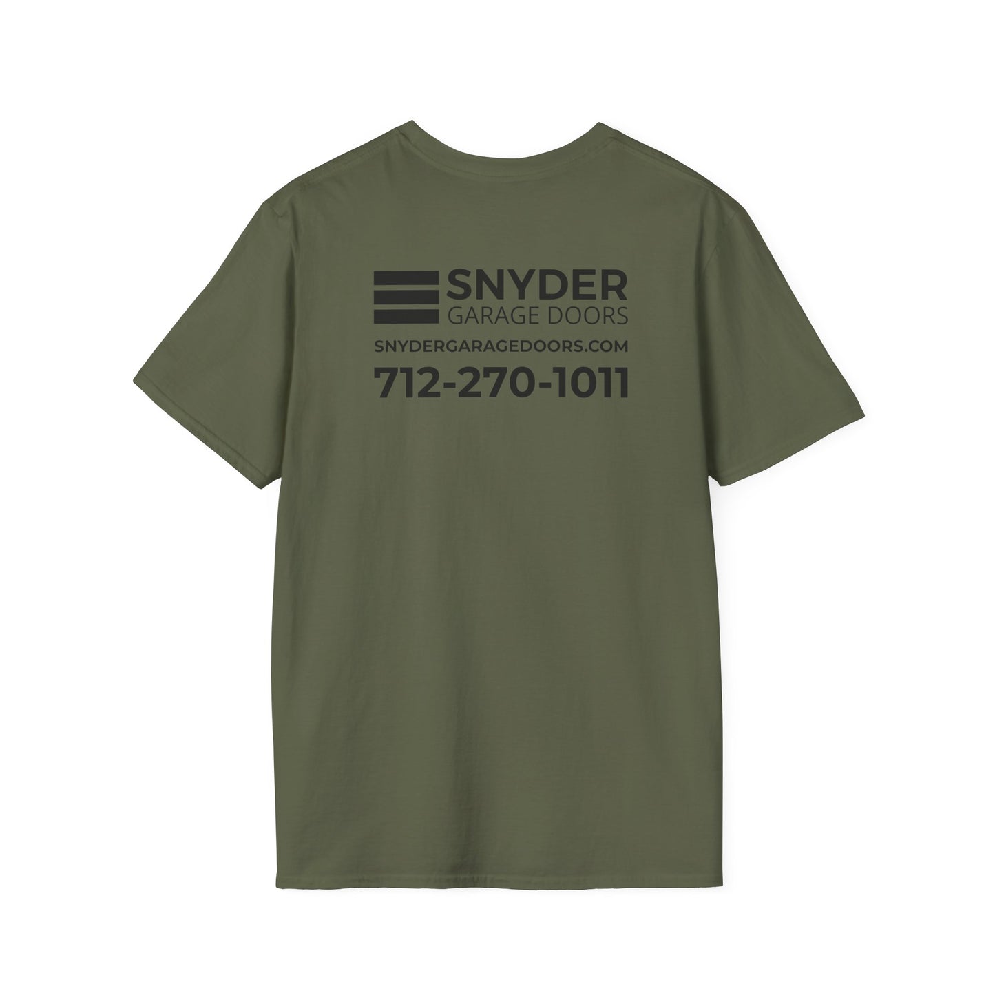 BE YOU Chest Logo - Info Back - Unisex Softstyle Shirt