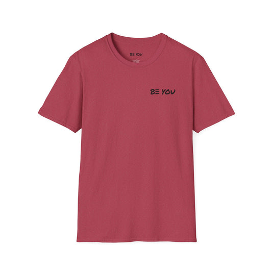 BE YOU Chest Logo - Info Back - Unisex Softstyle Shirt